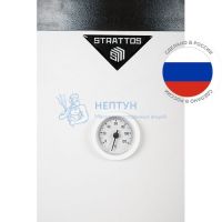 Бойлер косвенного нагрева Strattos Classic 160 (180L) White T с термометром
