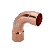 Медный отвод двухраструбный d 15 мм