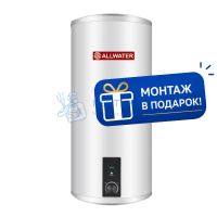 Водонагреватель накопительный круглый Allwater EWH1-100 (100л.) нержавеющая сталь