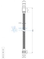 Душевой шланг Cezares CZR-FMM-120-NOP