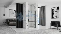 Душевая складная дверь REA MOLIER 100 Black REA-K6963