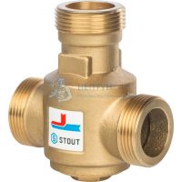 Термостатический смесительный клапан Stout G 1 1/4 НР 70°С SVM-0030-325508