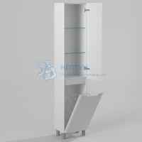 Шкаф-пенал Briz Альби 40 см Белый глянцевый 235 04-00к40-00 02 БЕЛ