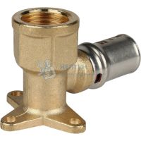 Угольник пресс настенный с креплением 16x1/2" ВР Stout SFP-0018-001216