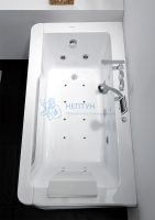 Акриловая ванна Gemy 172x172 прямоугольная G9225 K
