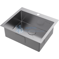 Прямоугольная одинарная мойка Omoikiri Akisame 59 Нержавеющая сталь 4973055