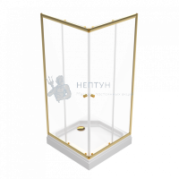 Душевое ограждение "Вента-Голд" 90x90, квадрат, низ. подд. Triton