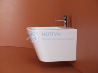 Подвесное биде Ceramicanova Union Белое CN4010