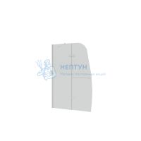 Шторка для ванны Grossman GR-102/1 (150х100) распашная, профиль хром, стекло прозрачное