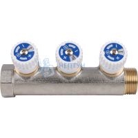Коллектор распределительный 3/4", 3 отвода 1/2" Stout SMB 6851 341203