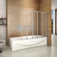 Штора на ванну складная REA IDEA 120 REA-W0850