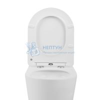 Унитаз подвесной Prato PR-2380A с сиденьем микролифт