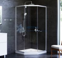 Душевое ограждение 90x90 см, без поддона 900x900 Am.Pm Gem W90G-405-090MT