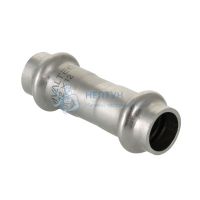 Фитинг из нержавеющей стали – пресс-муфта 35 x 28 мм Valtec VTi.903.I.003528