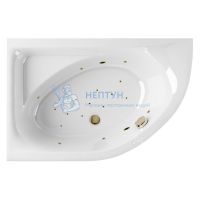 Акриловая ванна Excellent Aquarella 150x100 асимметричная WAEX.ARL15.RELAX.BR бронза