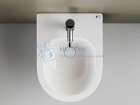 Подвесное биде Ceramicanova Play Белое CN3002