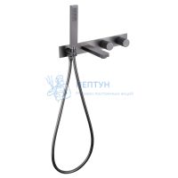 Смеситель ABBER Rund AF8730NG для ванны скрытого монтажа, никель