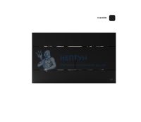 Клавиша для инсталляции Oliveira Slim черная Soft-touch 659056
