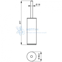 Туалетная щетка с держателем Ideal Standard CONNECT N1396AA