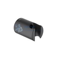 Держатель ручного душа AQUATEK, матовый черный AQ2404MB