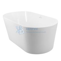 Акриловая ванна BelBagno 170x80 отдельностоящая овальная BB416-1700-800