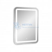 Зеркало Континент Lucia LED, 55x80 см, LED подсветка, сенсорный выключатель, антизапотевание ЗЛП131