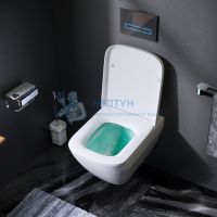 Унитаз подвесной AM.PM Spirit 2.0 C701701SC Square с сиденьем
