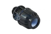 ПНД муфта переходная с наружной резьбой Heisskraft 25x3/4