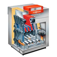 Напольный газовый одноконтурный котел Viessmann Vitogas 100-F (29 кВт) с Vitotronic 100 KC4B