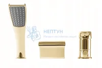 Смеситель на борт ванны REA RIVEN Gold REA-B0497