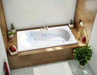 Акриловая ванна C-Bath Salus 150x70 прямоугольная CBQ006004