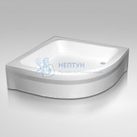 Душевой поддон 80*80*15 h27 RGW BР/CL-S /Полукруг Ø60 (FW5-5)