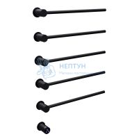 Полотенцесушитель электрический Abber Charme AH4005MB черный матовый