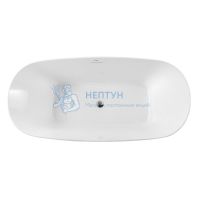 Акриловая ванна BelBagno 170x80 отдельностоящая овальная BB415-1700-800
