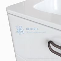 Тумба подвесная, белая, 60 см, Brick, Iddis BRI60W0i95. Подходит умывальник: 0106000i28