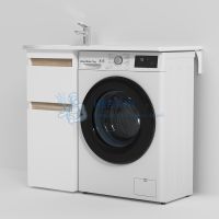 Тумба под умывальник над стиральной машиной напольная Am.Pm X-Joy M85AFSX0402WG