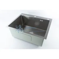 Мойка для кухни Fmark FSC5545L сатин, нержавеющая сталь,  550*450*210 мм