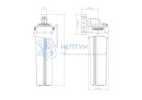 Корпус для картриджного фильтра Джилекс 1 М 20” В