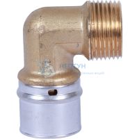 Угольник пресс 32x1" НР Stout SFP-0011-000132