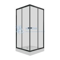 Душевой уголок Triton Вента-Блэк 90х90, квадрат, низ. подд. Щ0000054465