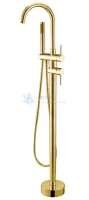 Смеситель колонна для ванны REA ORTIS Gold REA-B7430