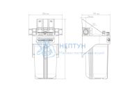 Корпус для картриджного фильтра Джилекс 1 М 10” Т