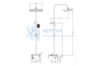 Душевая система Knotlor KN-62