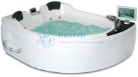Акриловая ванна Gemy 170x170 асимметричная G9086 O L