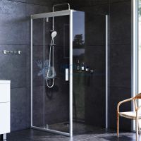 Душевое ограждение 90x90 см, без поддона 900x900 Am.Pm Gem W90G-404-090MT