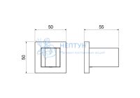 Держатель ручного душа AQUATEK AQ2401CR