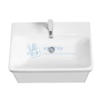 Тумба под раковину AQUATON Асти 70 белый матовый, белый глянец 1A263001AX2B0