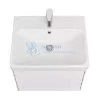 Тумба под раковину AQUATON Асти 55 белый глянец 1A263101AXD70