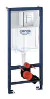 Инсталляция для подвесного унитаза Grohe Rapid SL в сборе с накладной панелью Skate Cosmopolitan 38772001