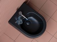 Подвесное биде Ceramicanova Play Черное матовое CN3002MB
